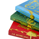 J.K Rowling The Hogwarts Library 3 Books Box Set Collection Fantastic Beasts