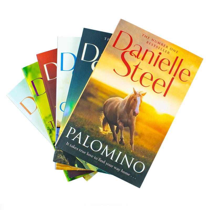 Danielle Steel Collection 6 Books Set (The Promise, Palomino, The Ring, Dark Side, Lost & Found, Child Play)