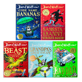 David Walliams 5 Books Set Collection ( Bad Dad, Grandpa's Great Escape, Gangsta Granny, Code Name Bananas,The Beast