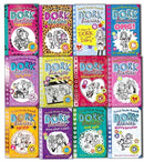 Dork Diaries Rachel Renee Russell Collection 12 Books Set Puppy Love, Drama Quee