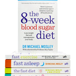 Photo of Dr Michael Mosley 5 Books Set on a White Background