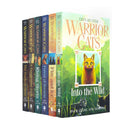 Warrior Cats Series 1 The Prophecies Begin x 6 Books Collection Set