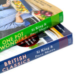The Hairy Bikers One Pot Wonders & The Hairy Bikers British Classics By Si King & Dave Myers 2 Books Collection Set