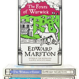Photo of Domesday Series 3 Books Set by Edward Marston on a White Background
