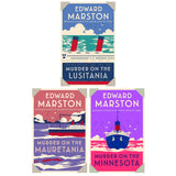 Edward Marston 3 Books Collection Set (Murder On The Minnesota, Murder On The Mauretania, Murder On The Lusitania)