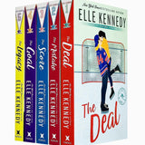 Elle Kennedy Off Campus Series 5 Books Collection Set (The Deal, Mistake, Score, Goal, Legacy)