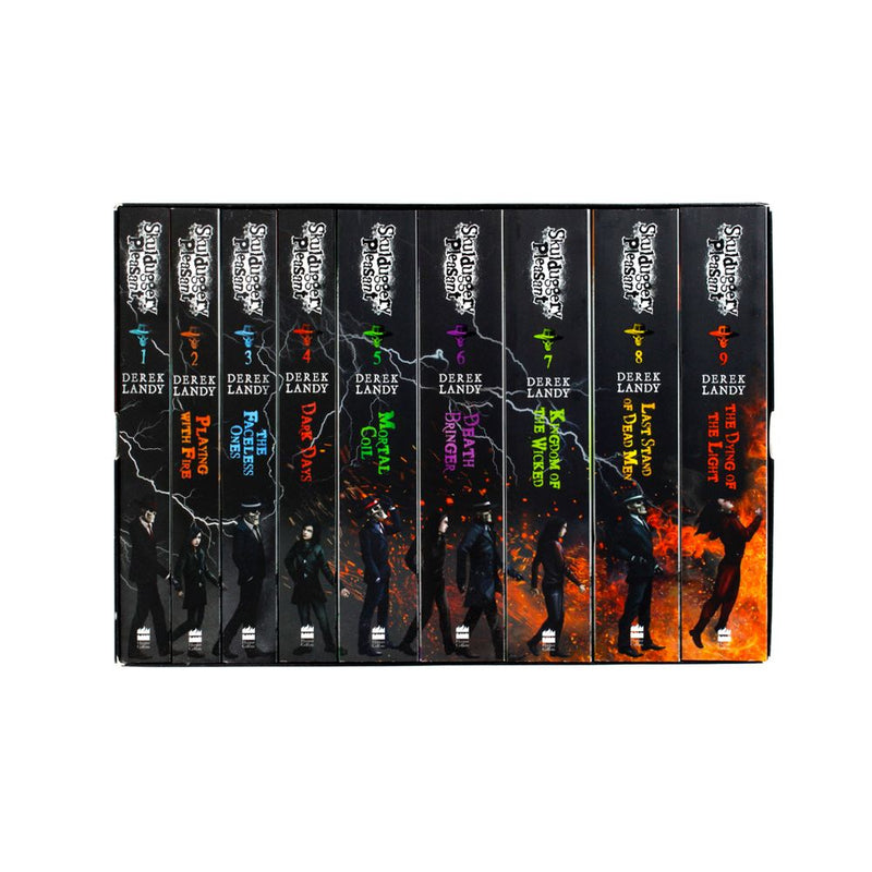 Skulduggery Pleasant x 9 Derek Landy Books Box Set Collection