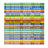 Football Superstars 24 Book Set Collection: (Ronaldo, Lamine Yamal, Salah, Harry Kane, De Bruyne, Messi, Saka, Haaland, Mbappe, Bellingham, Fernandez, Rashford)