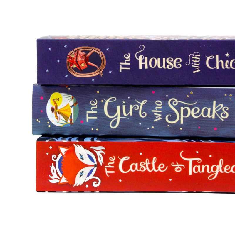 Sophie Anderson Collection 3 Books Set (The House with Chicken Legs,The Girl Who Speaks Bear,The Castle of Tangled Magic