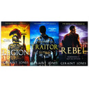 Geraint Jones The Raven and the Eagle Series 3 Books Collection Set (Rebel, Traitor, Legion)