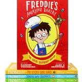 Photo of Freddie's Amazing Bakery 4 Books Set by Harriet Whitehorn on a White Background
