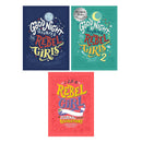 Good Night Stories for Rebel Girls 3 Books Collection Set - Ages 8-13 - Paperback