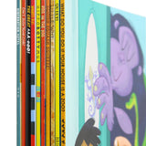 Zoo Series 10 Picture Flat Books Collection Set (Quiet, Little Why, Poo in the Zoo, Mighty Mo, The Great AAA-OOO!, Can I Join Your Club & MORE!)