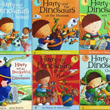 Harry and the Dinosaurs Series 6 Books Collection Set With Bag by Ian Whybrow (Go Wild, Go On Holiday, Bucketful of Dinosaurs, Say Raahh, At The Museum & United)