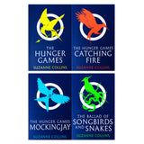 The Hunger Games 4-Book Set by Suzanne Collins | TikTok-Famous YA Fiction, Bestselling Dystopian Series, Adventure Reads for Teens