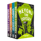 Who Let the Gods Out Series 4-Book Set by Maz Evans | Funny Children’s Fantasy Adventure, Mythology, Chapter Books for Young Readers & Kids' Fiction