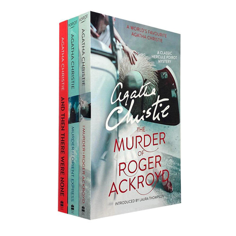 Agatha Christie Orient Express 3 Books Collection Box Set