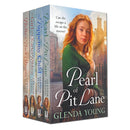 Glenda Young Collection 4 Books Set (Belle of the Back Streets, The Tuppenny Child, Pearl of Pit Lane, The Girl with the Scarlet Ribbon)