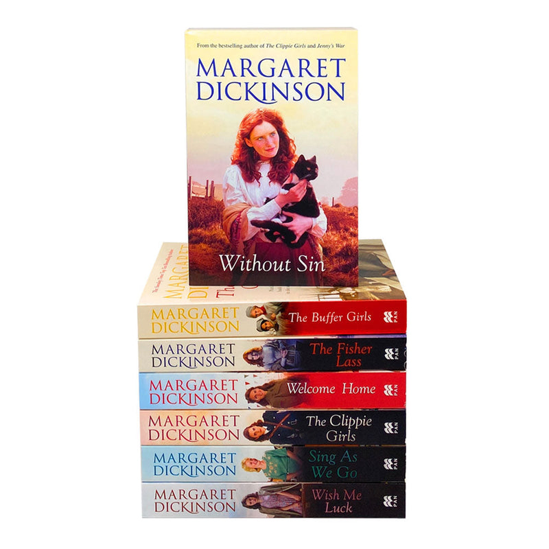 Margaret Dickinson 7 Books Collection Set Pack The Clippie Girls, Buffer Girls