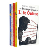 Nicola Morgan 4 Books Collection Set Blame My Brain, Teenage Stress