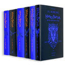 Photo of Harry Potter 6 Books Collection Ravenclaw Edition by J.K. Rowling on a White Background