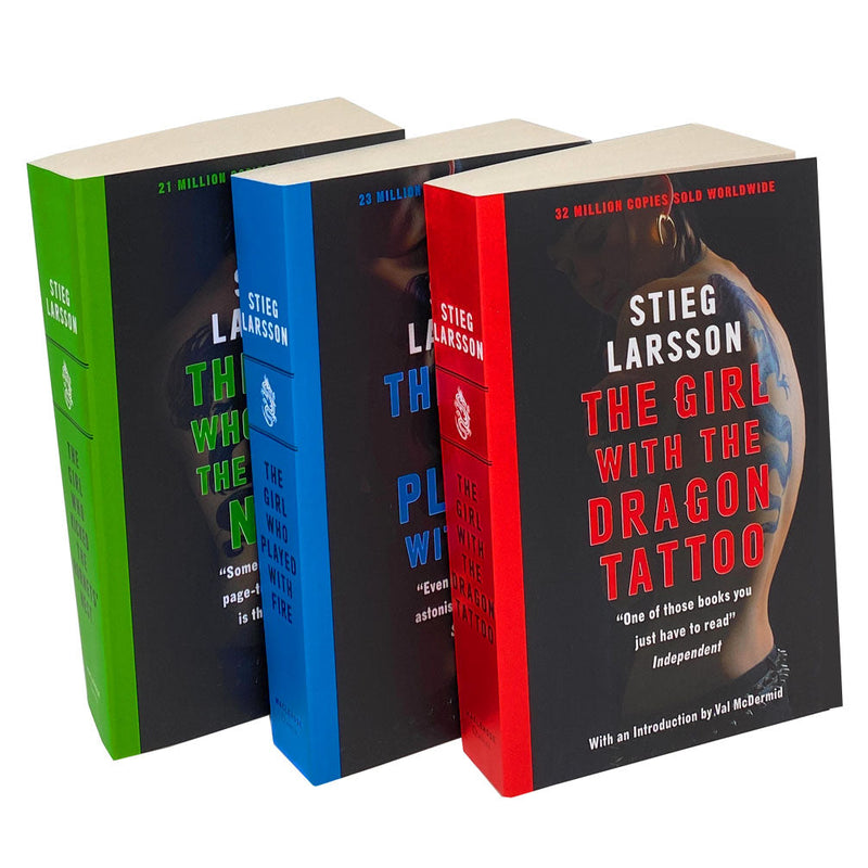 The Millennium Trilogy 3 Books Box Set Collection Stieg Larsson