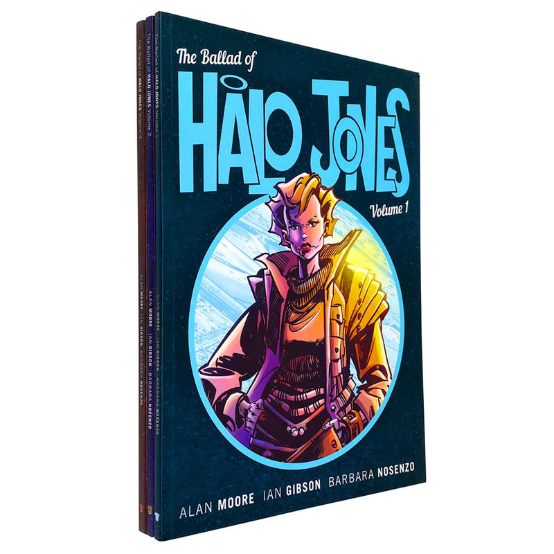 The Ballad of Halo Jones Collection 3 Books Set By Alan Moore (Vol 1-3) Manga