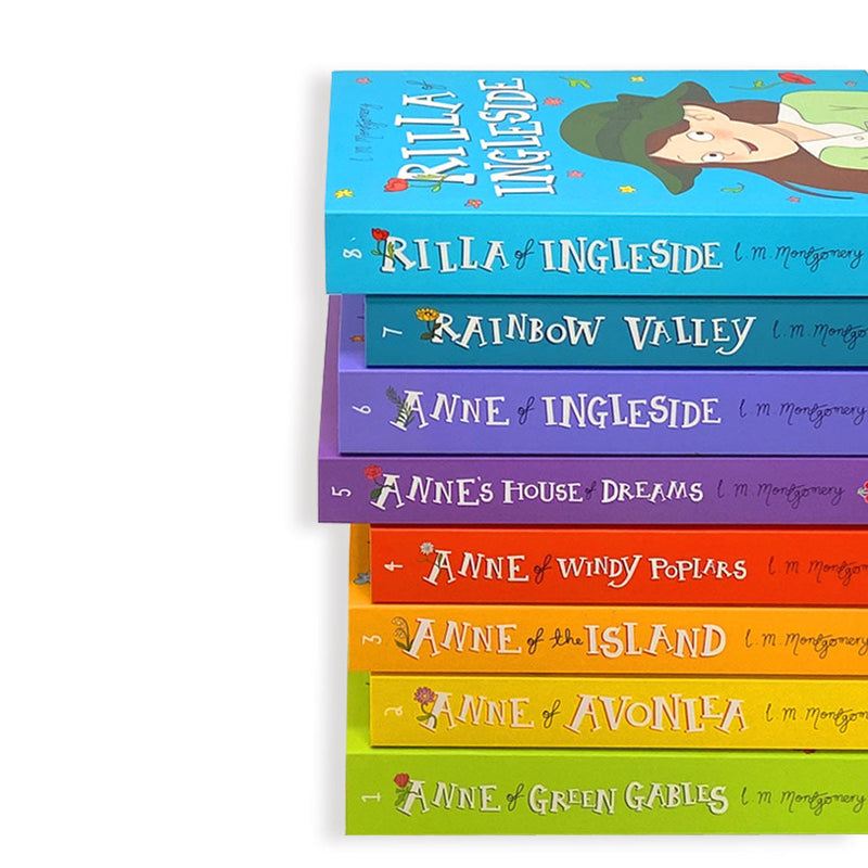 Anne of Green Gables The Complete 8 Books Collection By Lucy Maud Montgomery