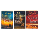 Kate Daniels Series Mari Hannah 3 Books Set Collection Deadly Deceit,Settled