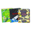 Usborne Peep Inside 3 Books Collection Box Set By Anna Milbourne