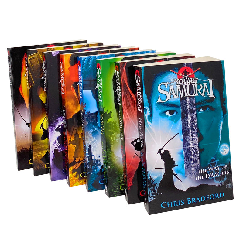 Young Samurai Series Collection Pack 8 Books Set By Chris Bradford