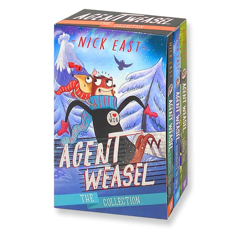 Agent Weasel Series 3 Books Collection Set By Nick East