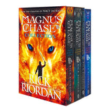 Magnus Chase 4-Book Set Collection by Rick Riordan | Children's Fantasy & Adventure Series – Mythological Tales, Bestsellers, YA Novels & Epic Stories