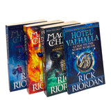 Magnus Chase 4-Book Set Collection by Rick Riordan | Children's Fantasy & Adventure Series – Mythological Tales, Bestsellers, YA Novels & Epic Stories