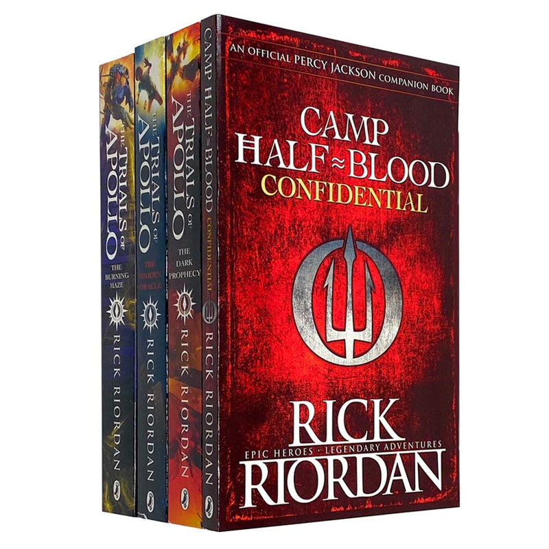 The Trials of Apollo 4 books set By Rick Riordan