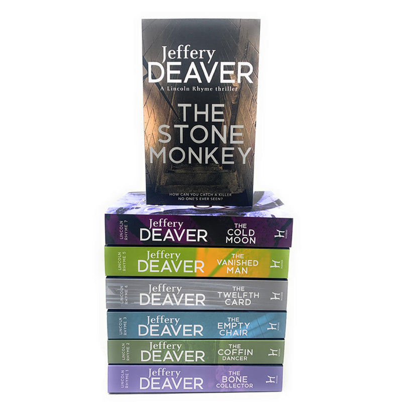 Lincoln Rhyme Thrillers Series 7 Books Adult Set Paperback By Jeffery Deaver