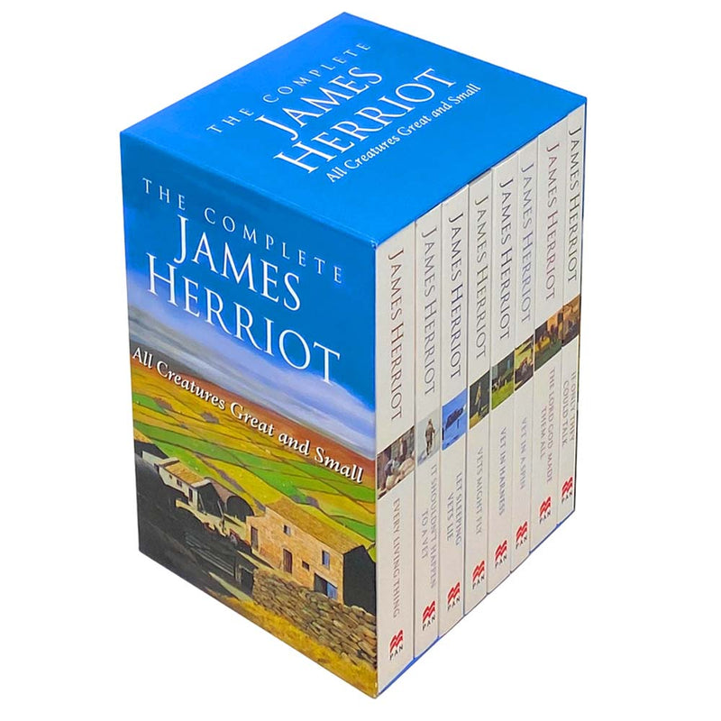 The Complete James Herriot Box Set (1-8): 8 heartwarming animal story books filled with humor and adventure from Yorkshire! Perfect for families!