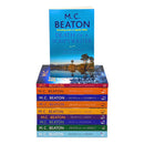 M.C Beaton A Hamish Macbeth Festive Mystery 10 Books Set Collection