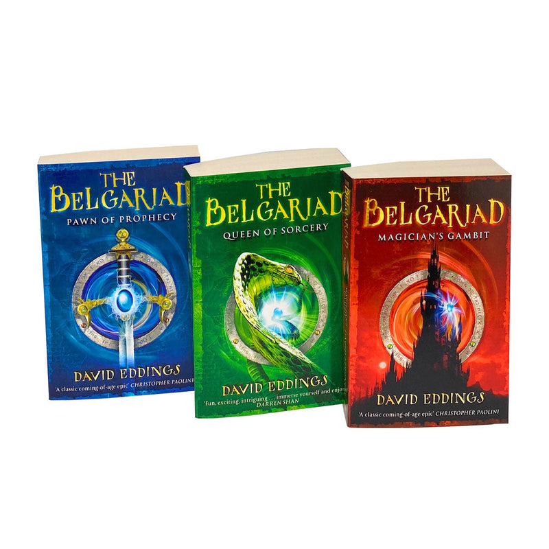 The Belgariad 3 Books Collection Set by David Eddings