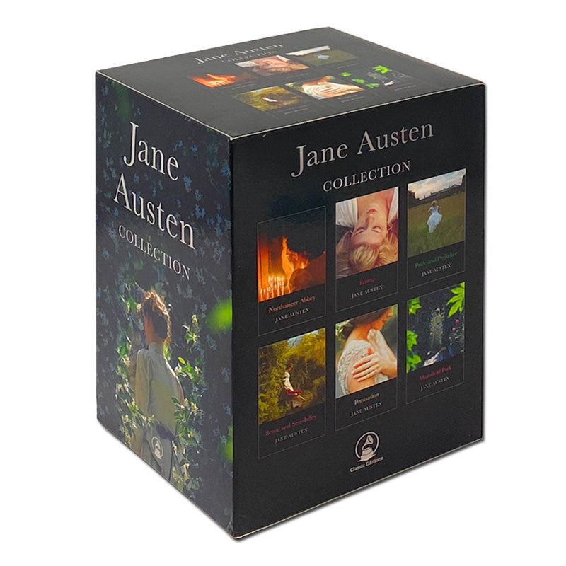 The Complete Classic Editions Novels Of Jane Austen Collection 6 Books Box Set