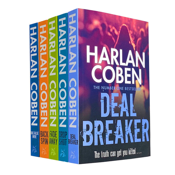 Myron Bolitar Series Collection 5 Books Bundle Set By Harlan Coben