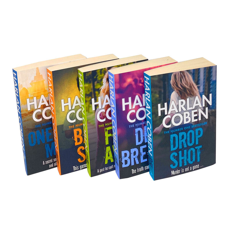 Myron Bolitar Series Collection 5 Books Bundle Set By Harlan Coben