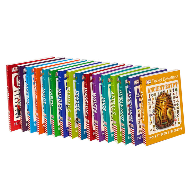 DK Tower of Knowledge 16 Mini Fact Filled Encyclopedias Collection Set for Children