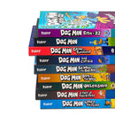 Dav Pilkey 10 Books Collection Set Adventures of Dog Man Series Inc World Day Book