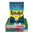 Katherine Rundell 4 Books Set Collection Inc Rooftoppers Wolf Wilder, Perfect Adventure Reads for Children Aged 10+ in Paperback Format