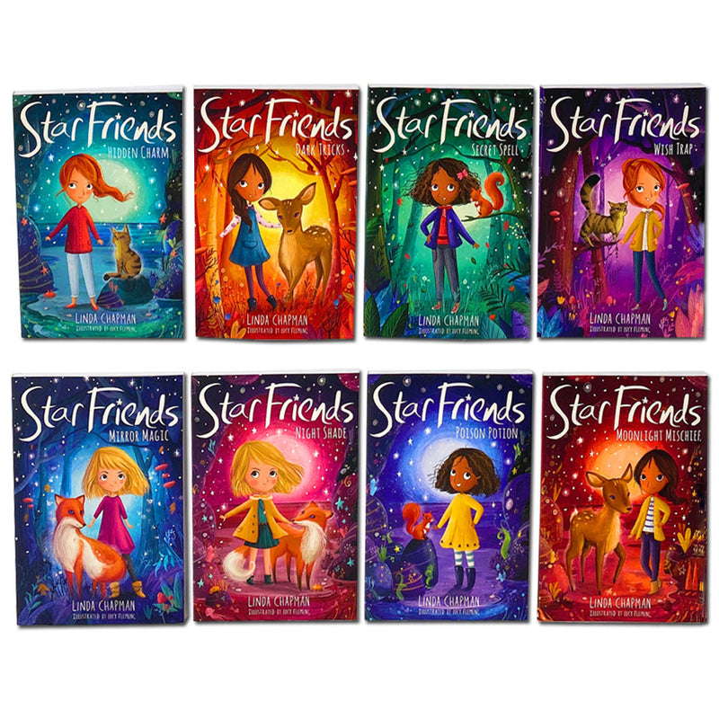 Star Friends 8 Books Set Collection by Linda Chapman