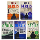 Alex Gerlis Spy Masters Series 5 Books Collection Set