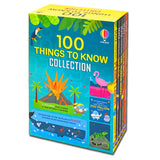 Usborne 100 Things To Know Collection – Children's 5-Book Boxed Set| Educational Nonfiction Books for Kids Packed with Fun Facts, Curiosity & Learning