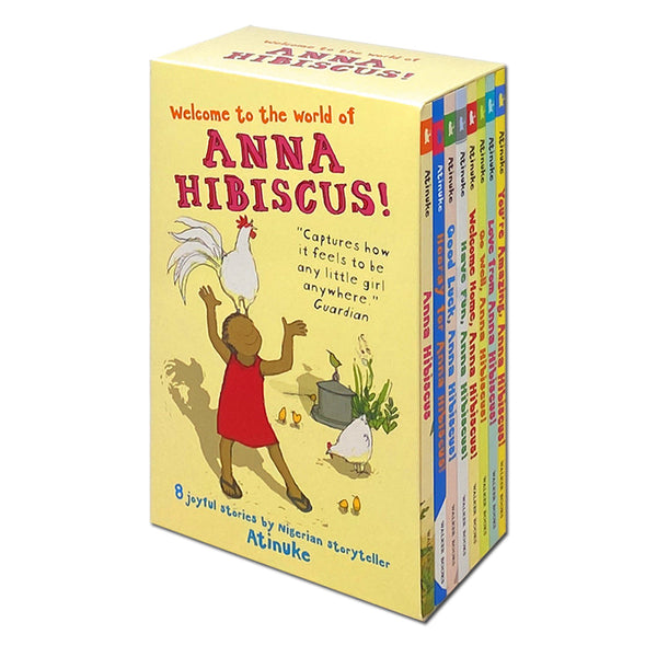 Anna Hibiscus Series 8 Books Collection Set by Atinuke Children Books Fiction PB