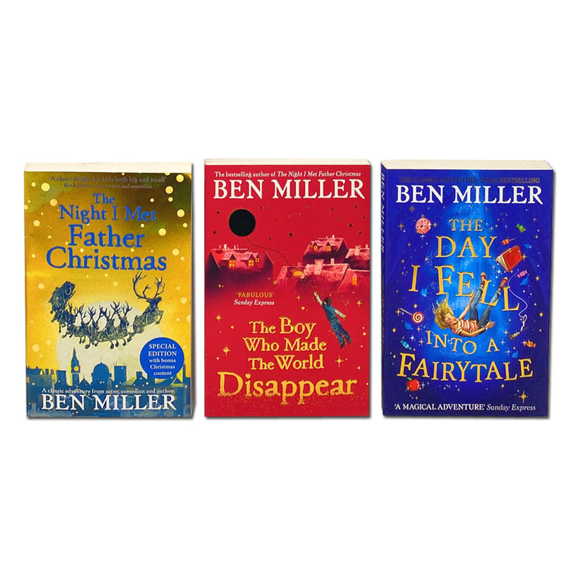 Ben Miller The Day I Fell Into a Fairytale 3 Books Collection Set